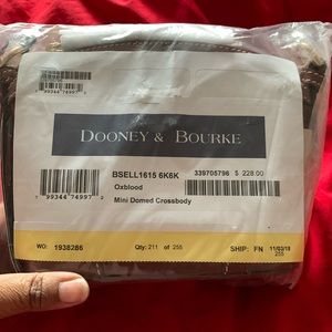 NWT Dooney and Bourke crossbody Leather